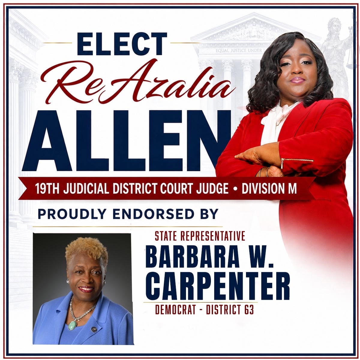 State Representative Barbara W. Carpenter