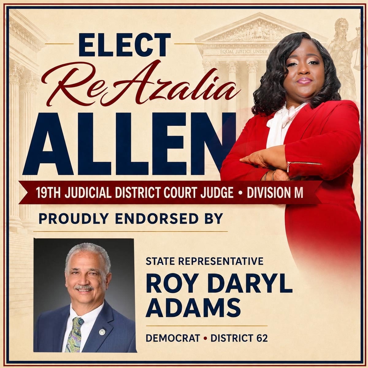 State Representative Roy Daryl Adams